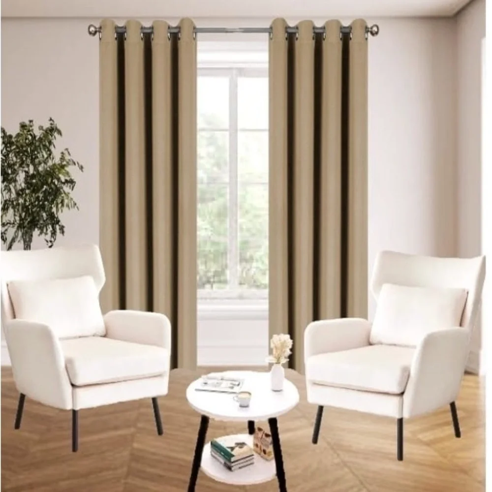 Curtains with Grommet Top for Stylish Accents - Picture 3 of 10